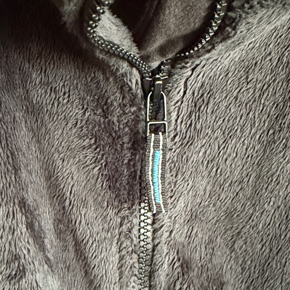 L.L. Bean Black Plush Full-Zip Fleece - Picture 3 of 7